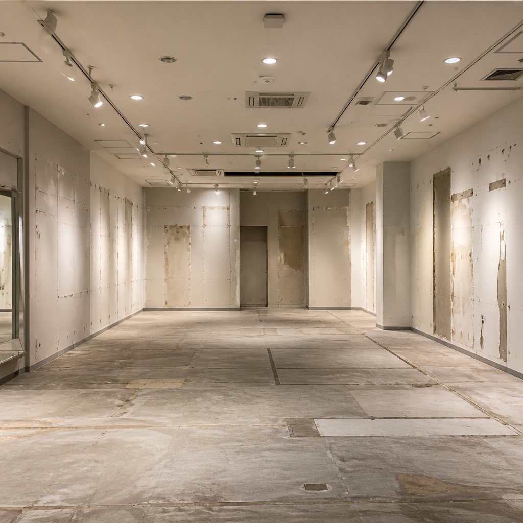 店舗撤去について