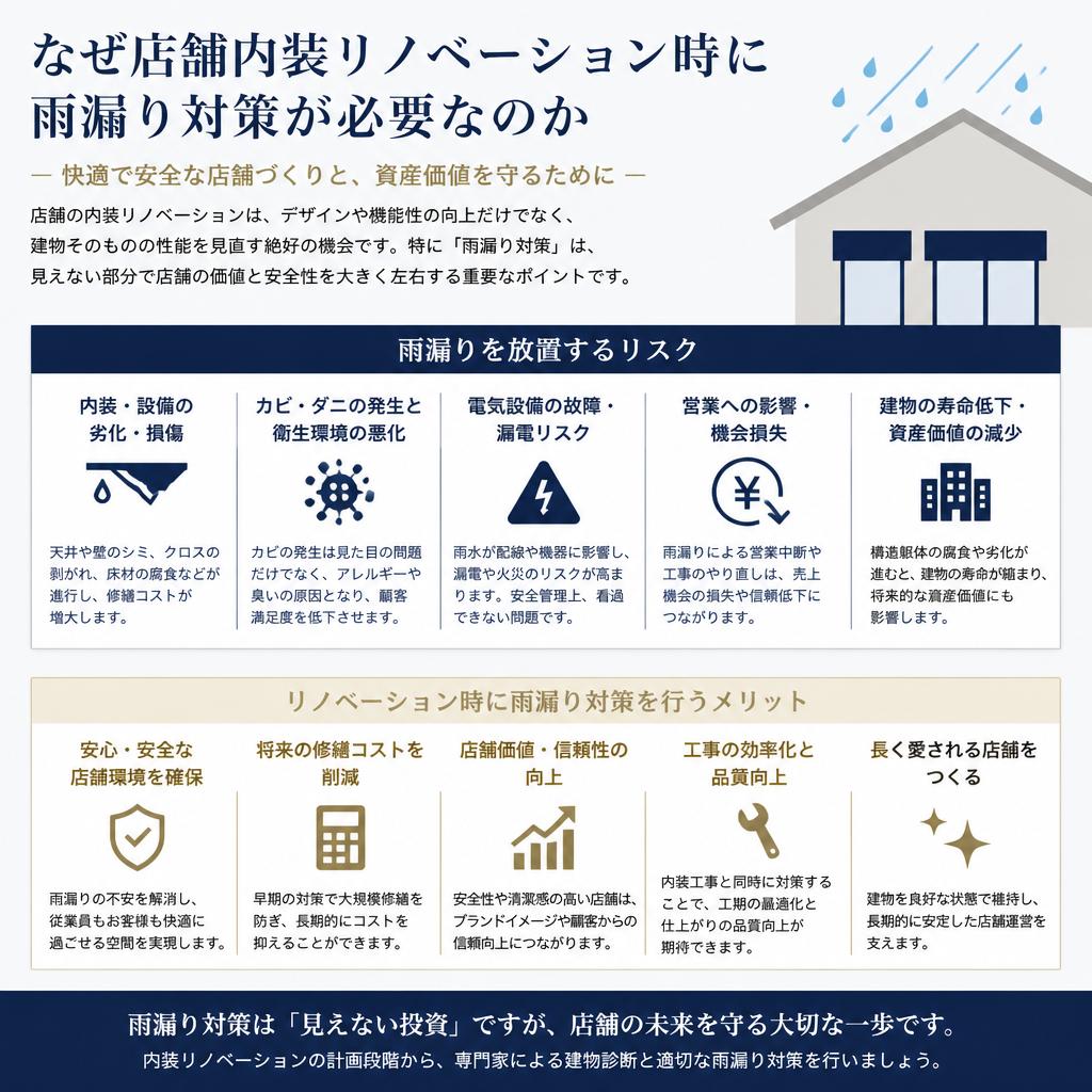 2. 雨漏り対策の重要性