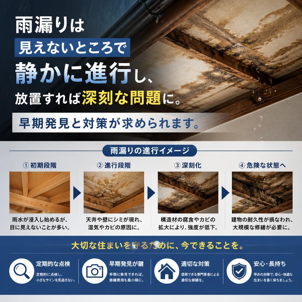 雨漏りの危険性