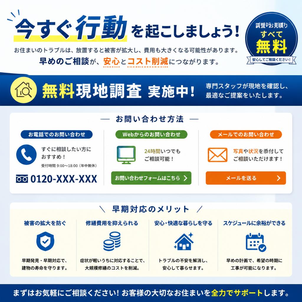 お問い合わせで資産を守る第一歩を