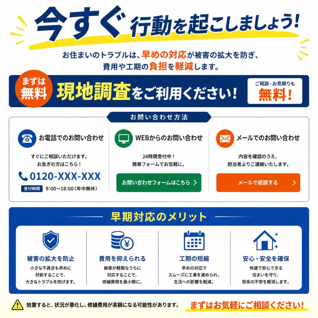 お問い合わせで資産を守る第一歩を