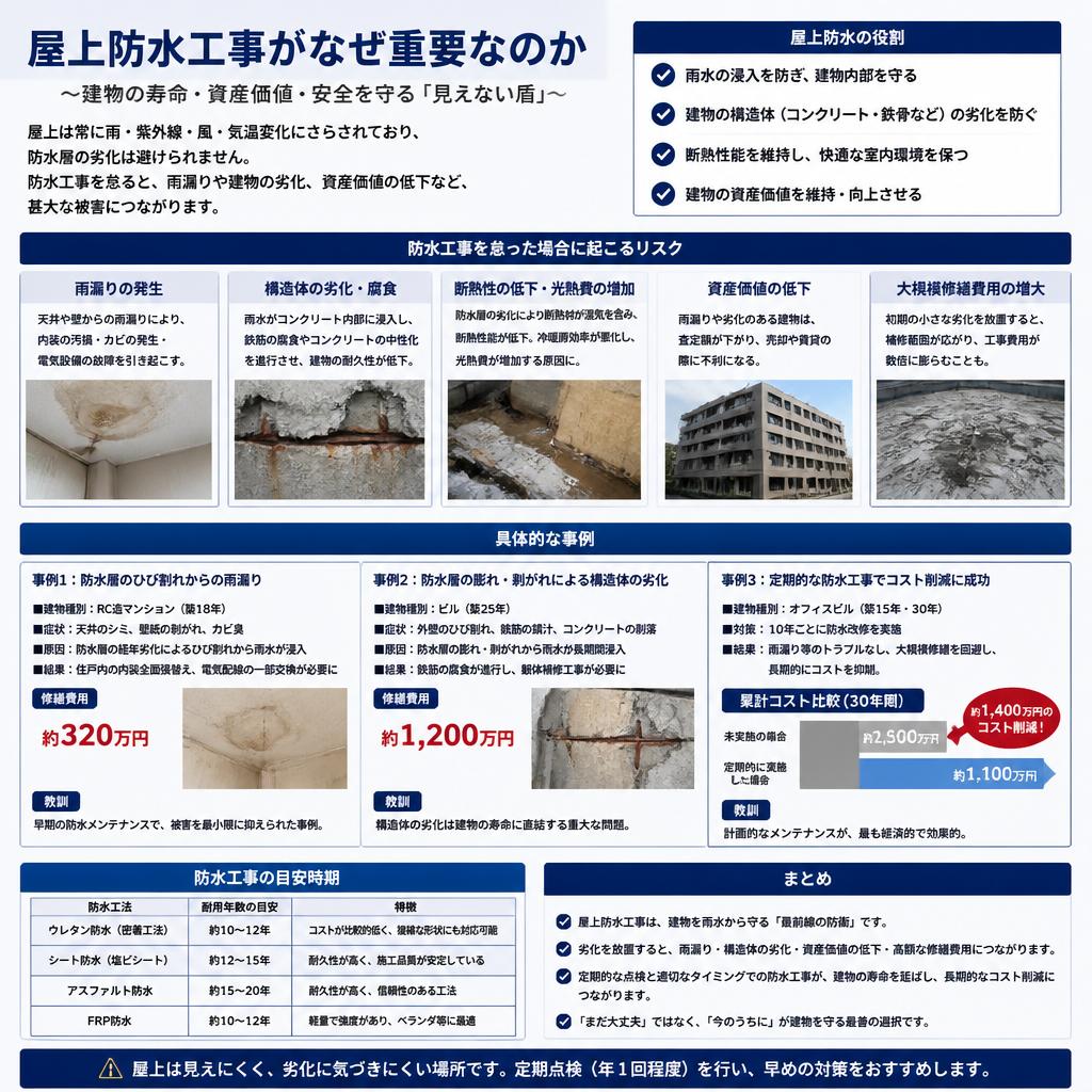 防水の重要性
