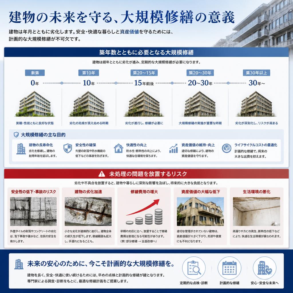 2. 大規模修繕が必要な理由