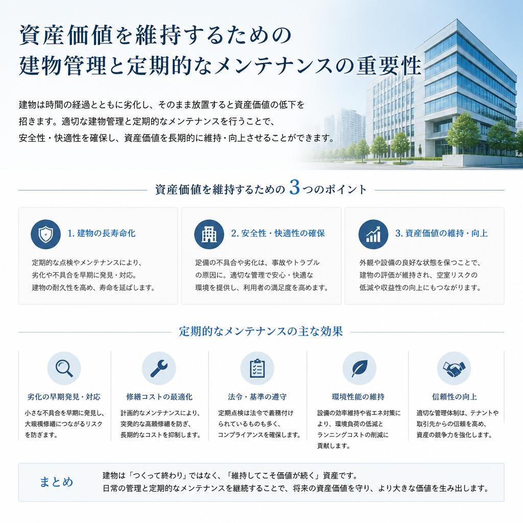 4. 建物管理とメンテナンス