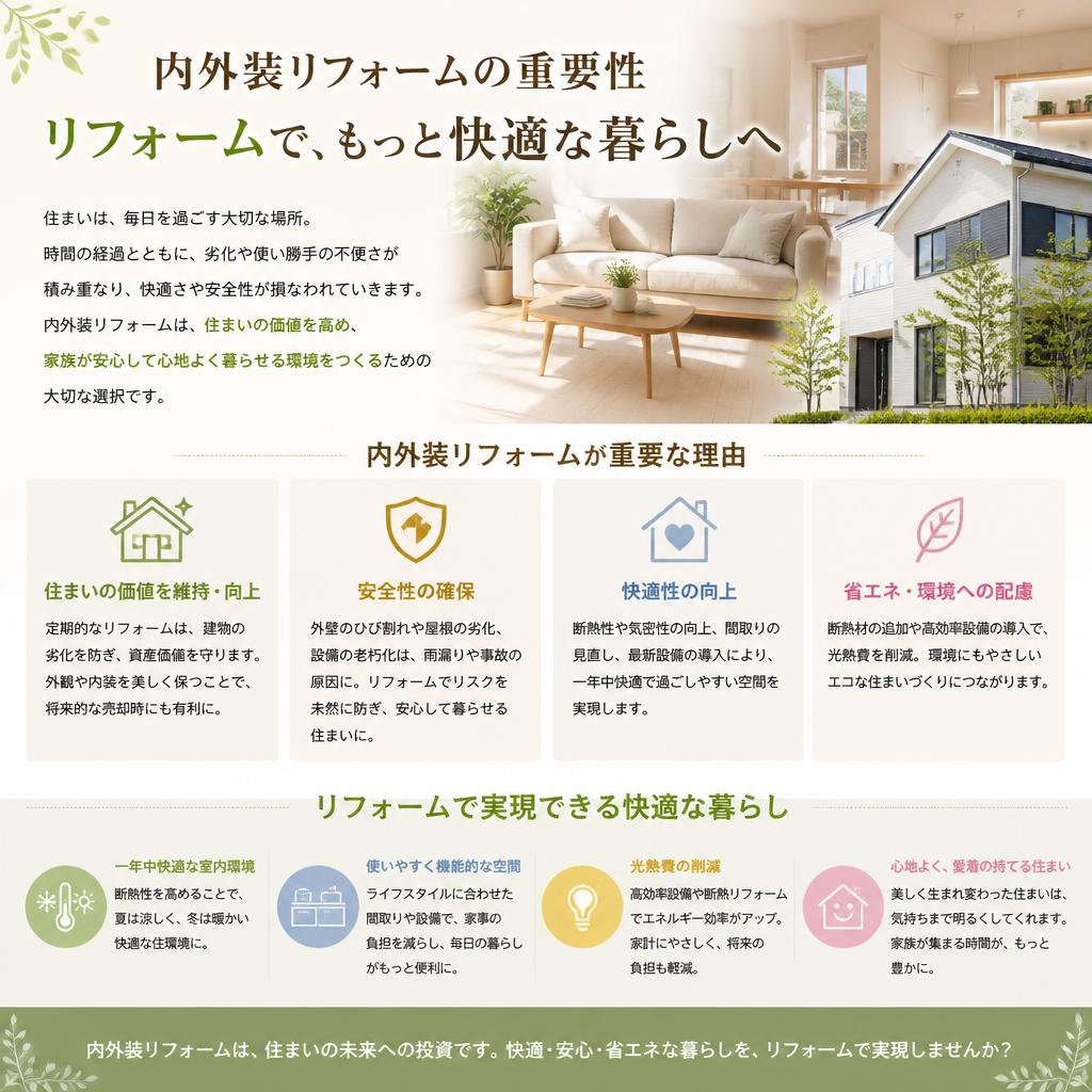 4. リフォームによる価値向上