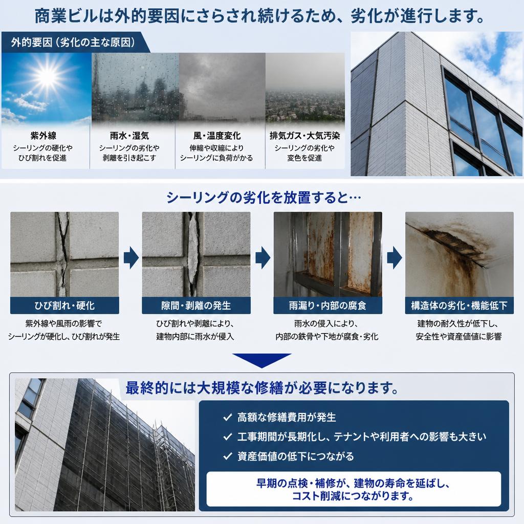 なぜ外壁シーリング工事が必要なのか？