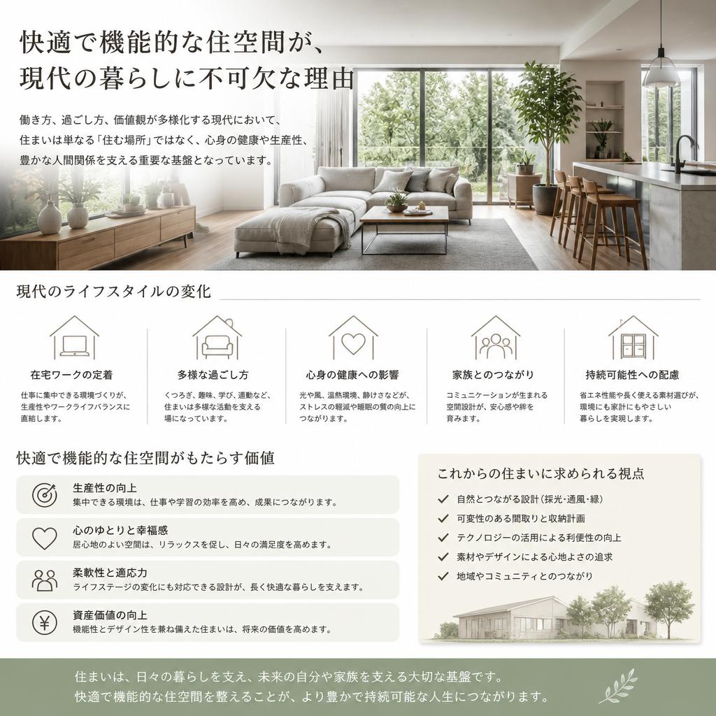 2. 快適な室内空間の必要性