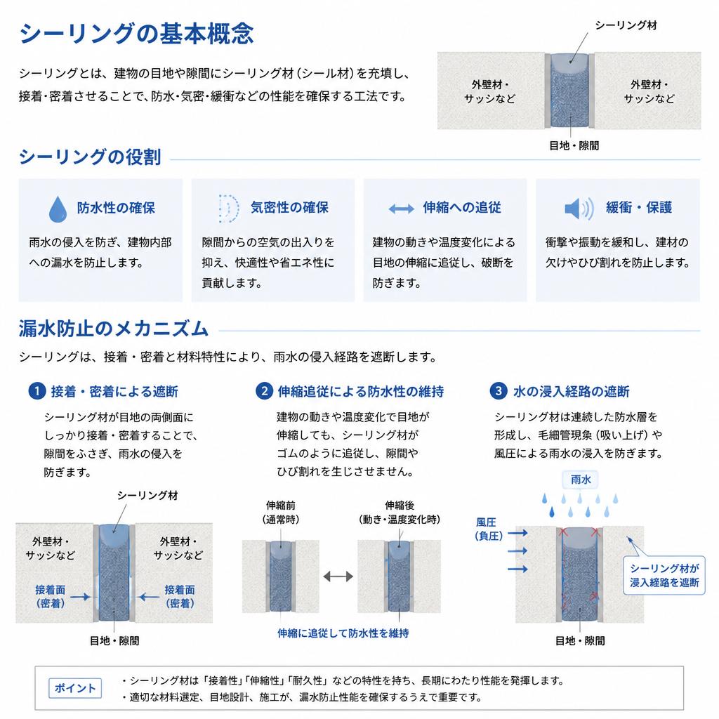 2. シーリングとは？